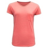 Devold Herdal Woman Tee Coral