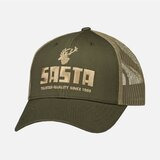 Sasta Deer cap Forest Green/Khaki Brown