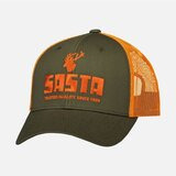 Sasta Deer cap Forest Green/Orange