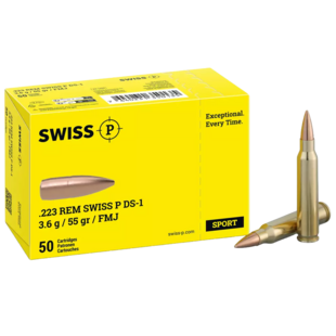 Swiss P DS-1 223 Rem 3,6 g 1000 kpl