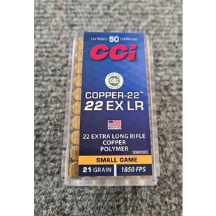 CCI 22 EX LR Copper-22 21 gr