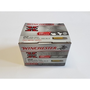 Winchester 22 WMR FMJ 150 kpl
